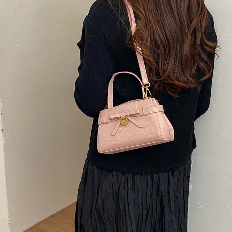 Women's Handbag Crossbody Bag with Lock Closure Summer 2026 One Size - White,Black,Red,Blue,Pink,Coffee,Brown - One Size - Image 4
